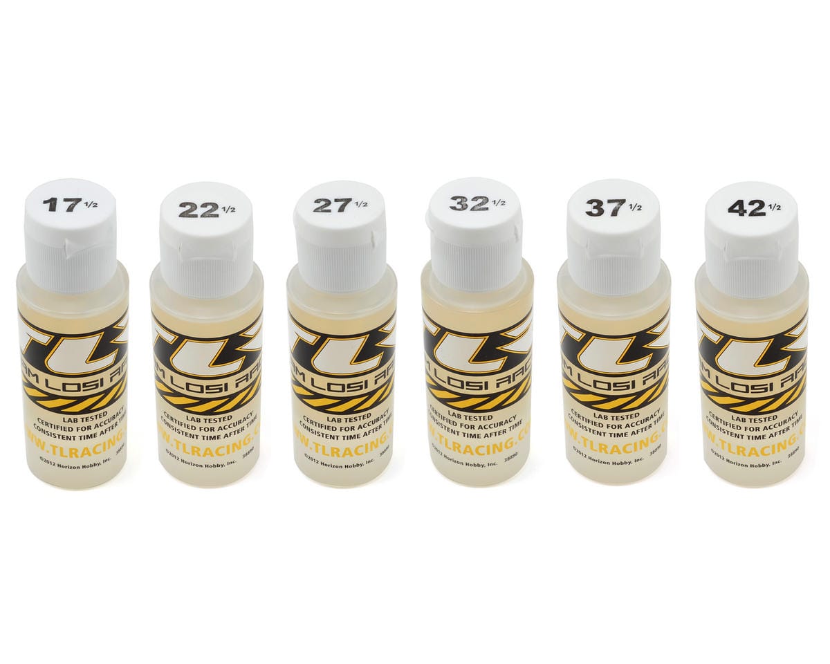 Team Losi Racing TLR74019 Silicone Shock Oil Six Pack 2oz