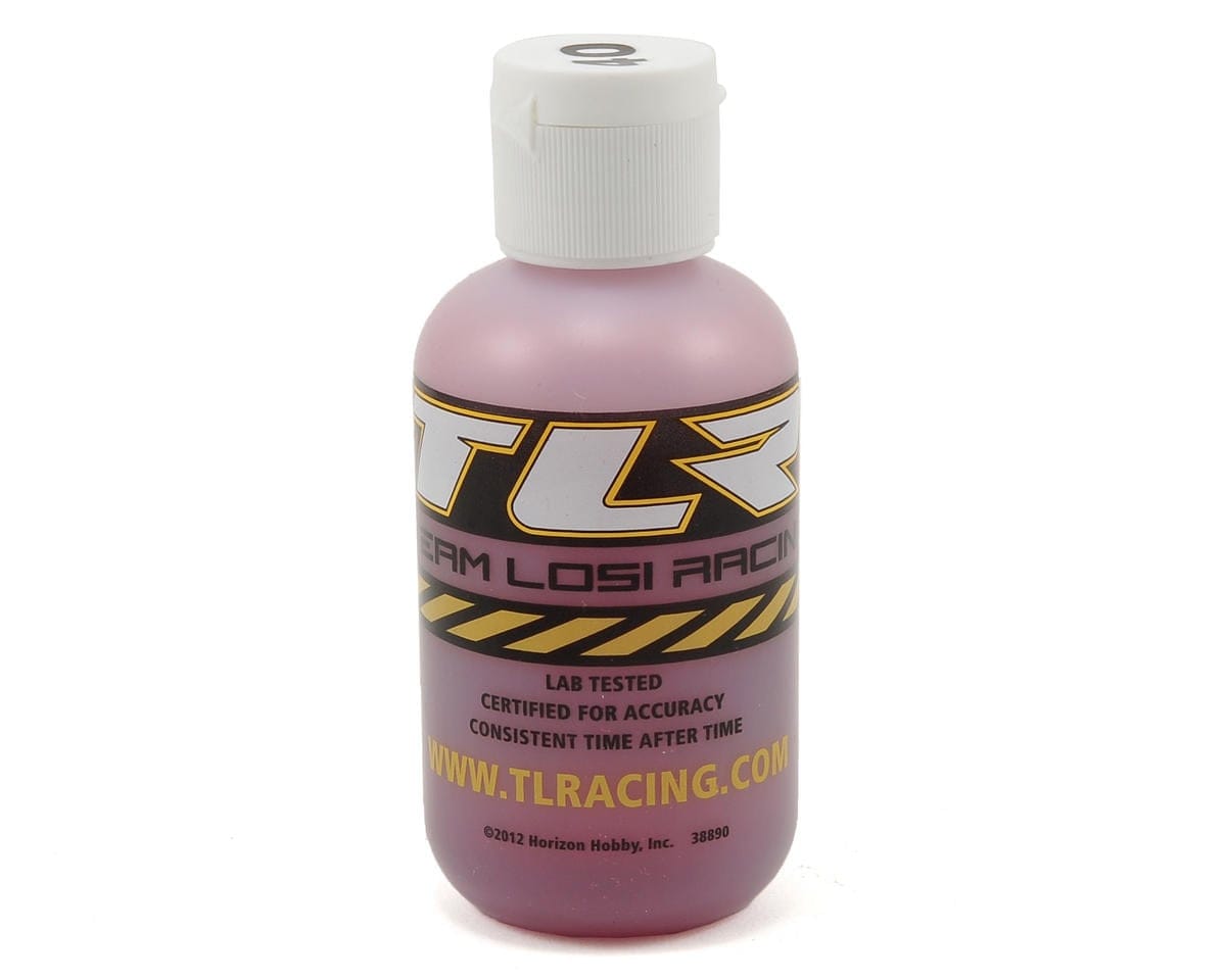 TLR Silicone Shock Oil, 40wt, 4oz - genuine TLR product TLR74025