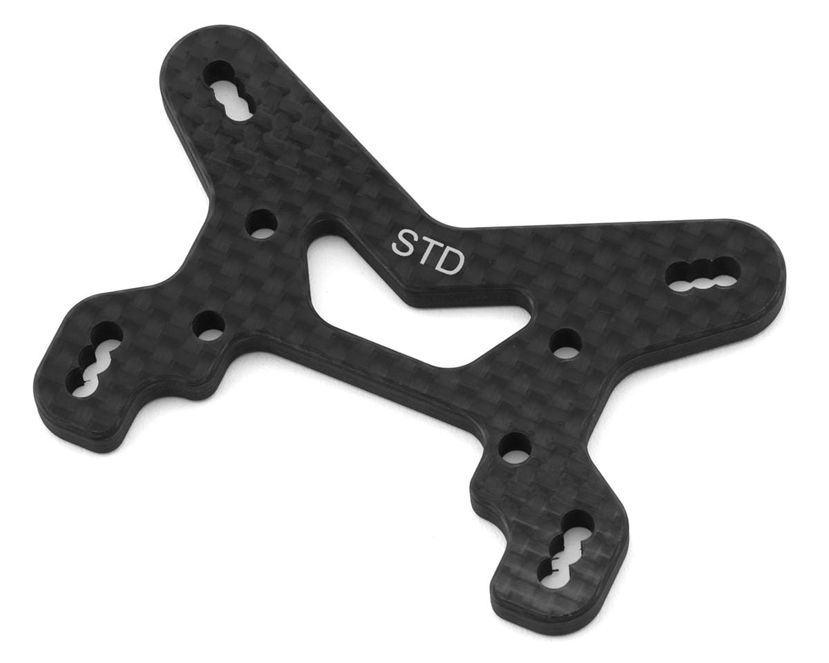 TLR Standard Carbon Front Shock Tower, 22X-4 2.0 - genuine TLR product TLR-1284