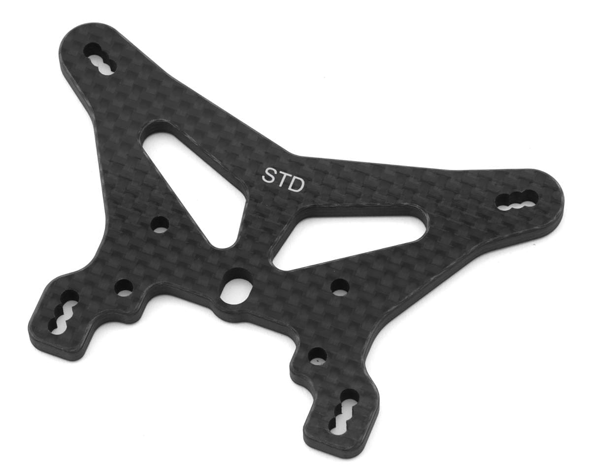 TLR Standard Carbon Rear Shock Tower, 22X-4 2.0 - genuine TLR product TLR-1301
