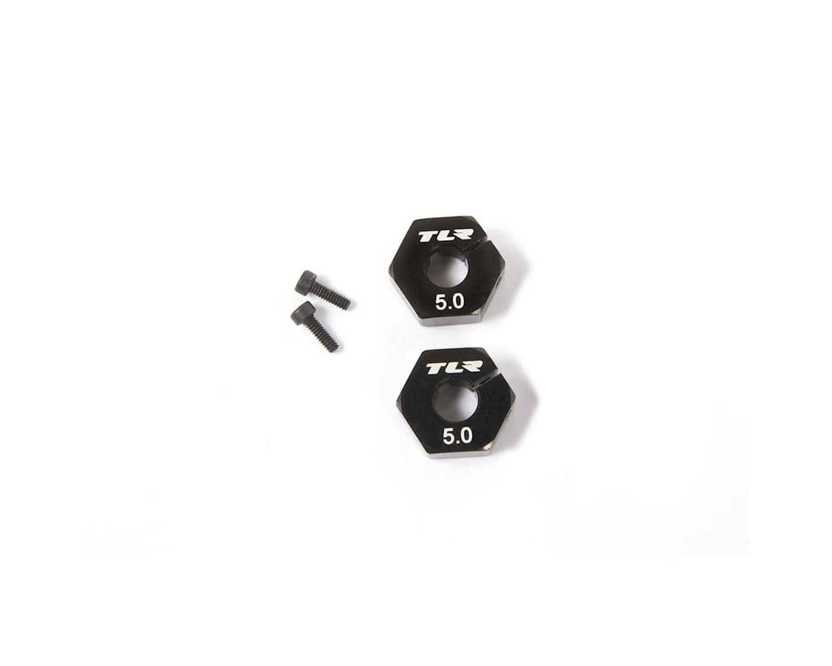 TLR Wheel Hex, 12mm x 5.0mm, 2pcs, 22X, 22X-T - genuine TLR product TLR232113