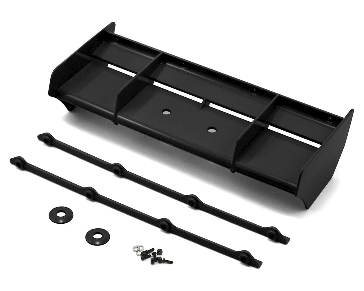 Team Losi Racing TLR240010 Plastic 1/8 Buggy Wing Black IFMAR Legal
