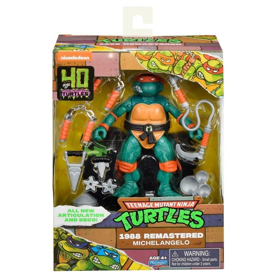 TMNT Classic 40th Aniversary Collector Remastered Figure - Assorted (1)