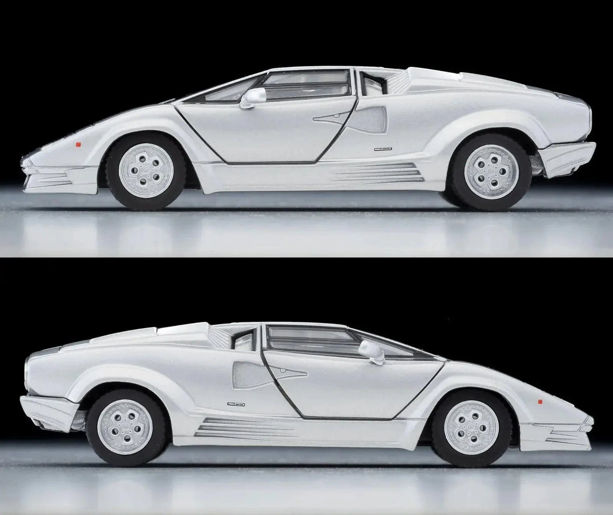 Tomica 1/64 LV-N Lamborghini Countach 25th Anniversary Silver