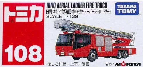 TOMICA NO.108 HINO FIRE ENGINE
