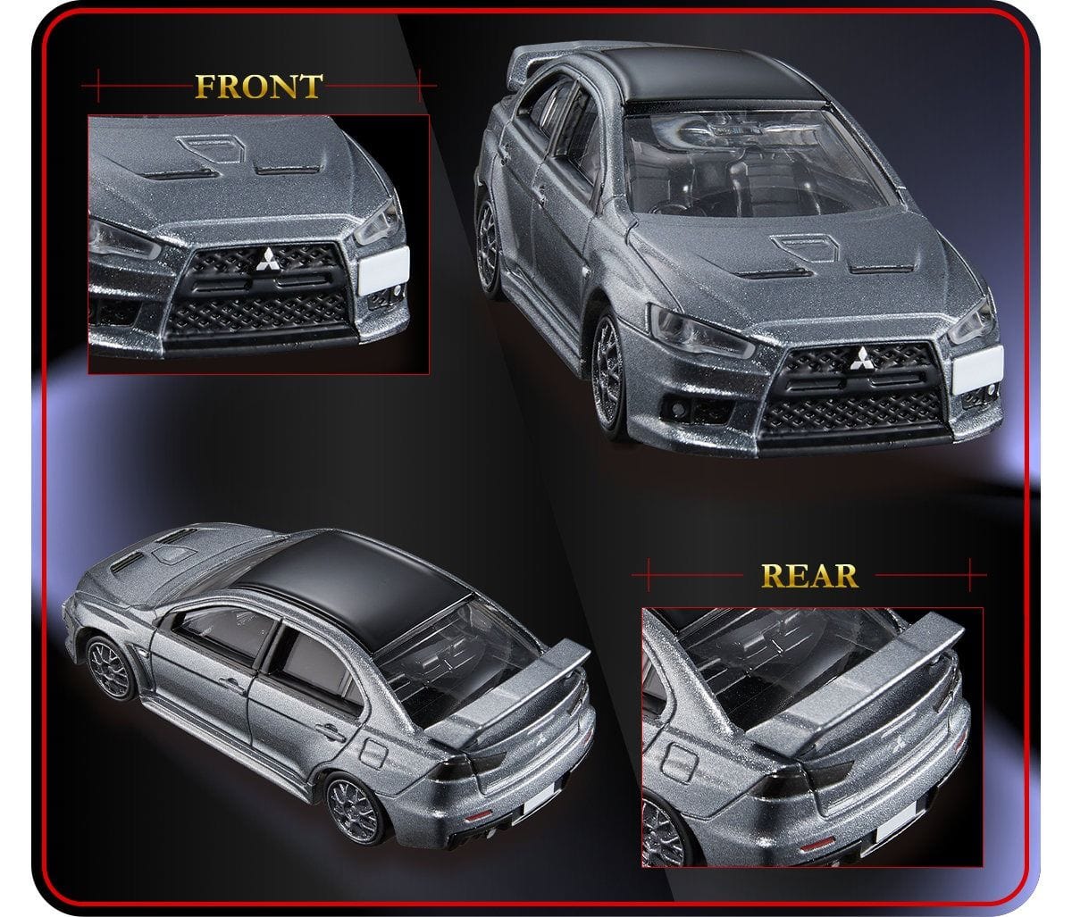 TOMICA PRM 02 MITSUBISHI LANCER EVOLUTION FINAL'23