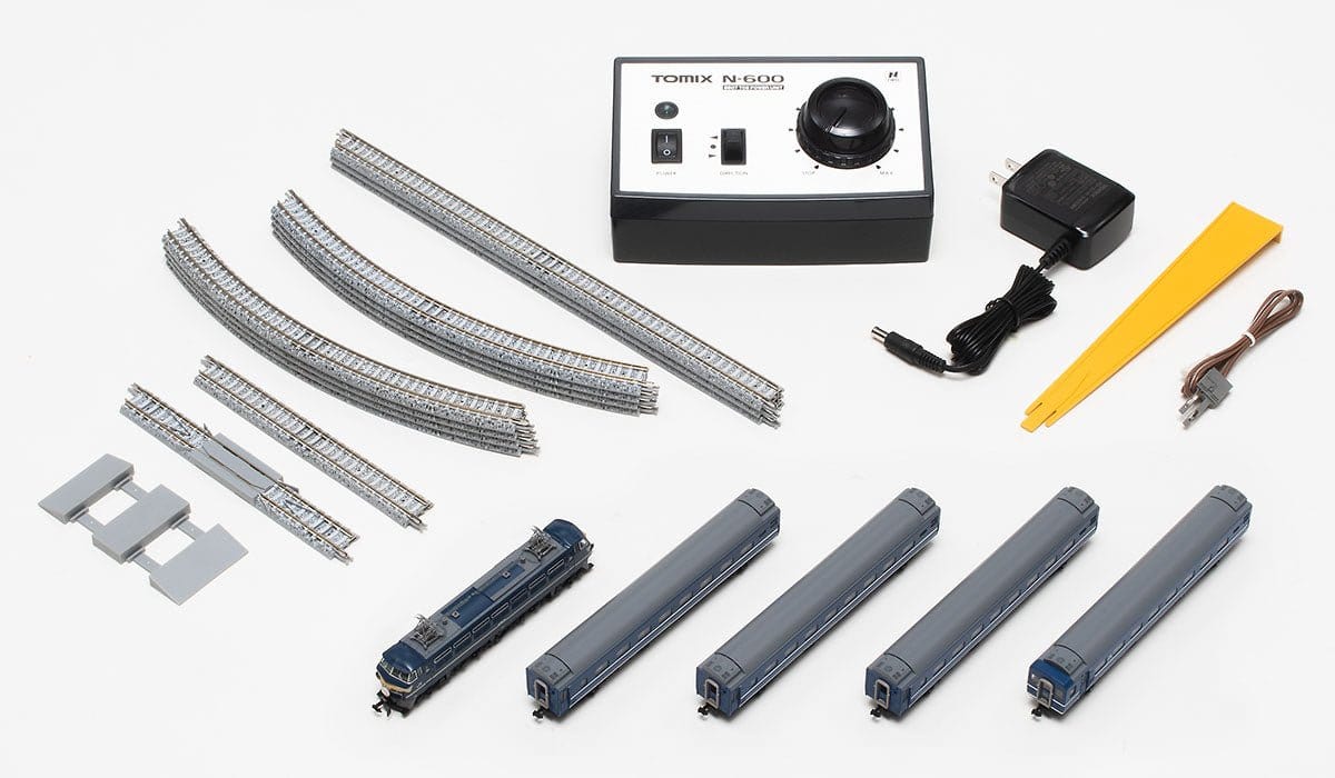 Tomix N Scale Starter Set SD Blue Train - Hobbytech Toys