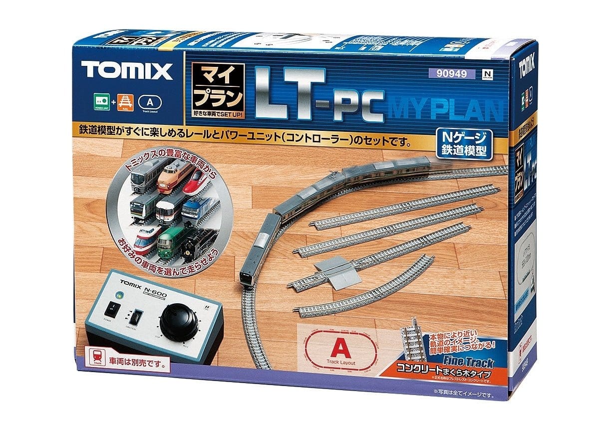 Tomix N Scale Track Set LT - PC - Hobbytech Toys