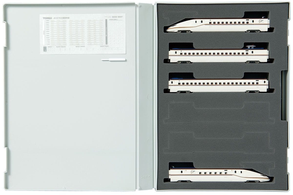 Tomix N Scale W7 Hokuriku SHINKANSEN Basic, 4 cars pack - Hobbytech Toys