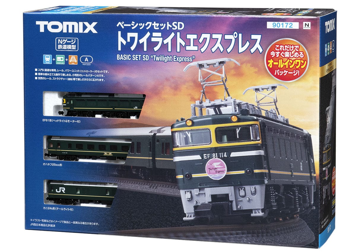 Tomix N Starter Set SD Twilight Express**