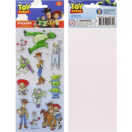 Toy Store Bubble Stickers - 3pk