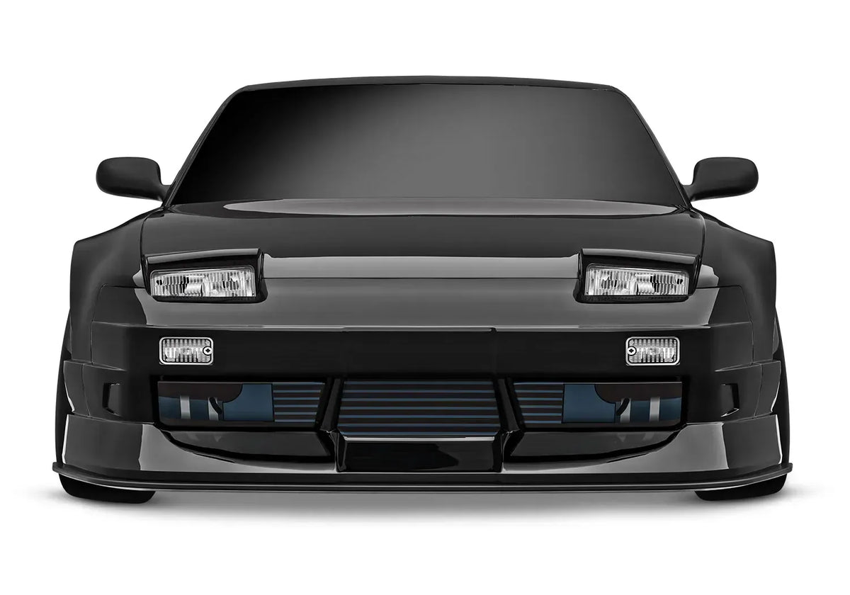 Traxxas 1/10 4-TEC Nissan 240SX RC Drift Car - Black