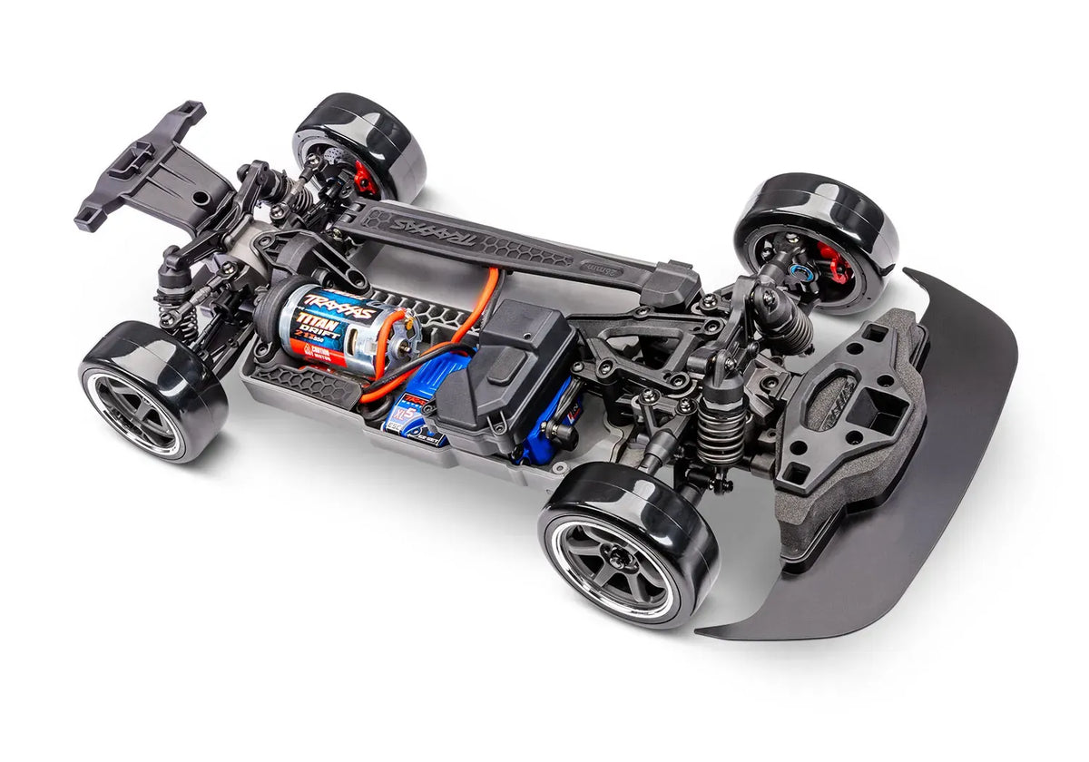 Traxxas 1/10 4-TEC Nissan 240SX RC Drift Car - Black