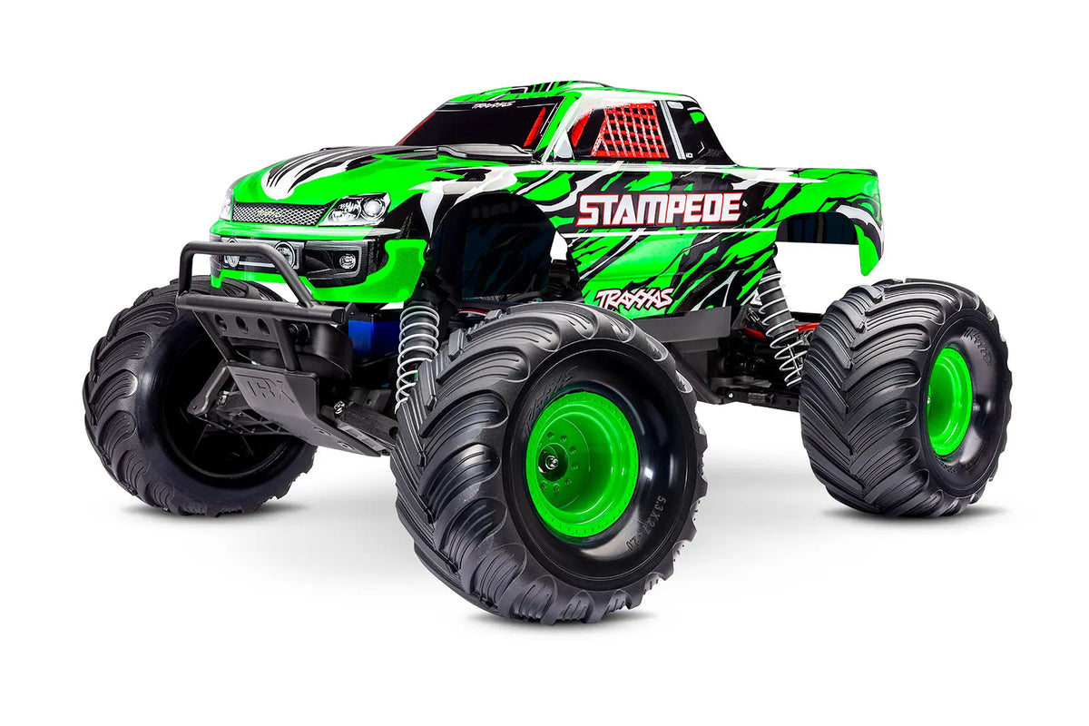 Traxxas 1/10 Stampede XL-5 Brushed 2WD Electric RC Monster Truck - Green