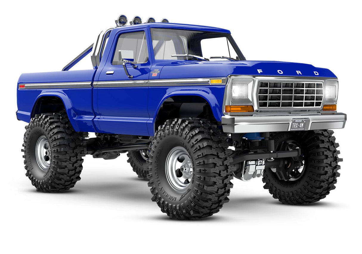Traxxas 1/18 TRX-4M 4WD 1979 Ford F150 Ranger XLT RC Truck High Trail Edition Blue