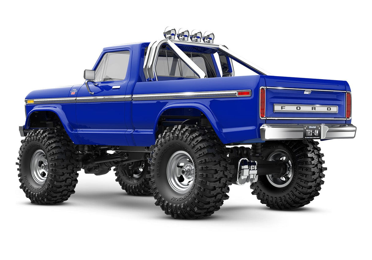 Traxxas 1/18 TRX-4M 4WD 1979 Ford F150 Ranger XLT RC Truck High Trail Edition Blue