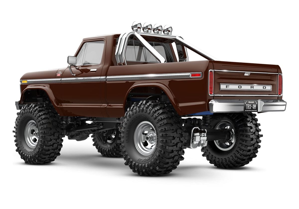 Traxxas 1/18 TRX-4M 4WD 1979 Ford F150 Ranger XLT RC Truck High Trail Edition - Brown