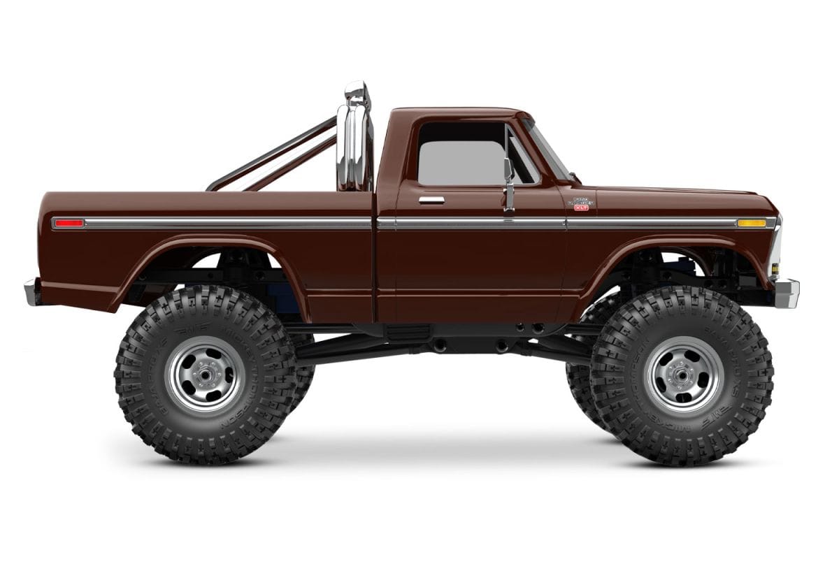 Traxxas 1/18 TRX-4M 4WD 1979 Ford F150 Ranger XLT RC Truck High Trail Edition - Brown