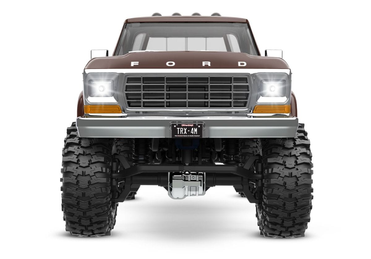 Traxxas 1/18 TRX-4M 4WD 1979 Ford F150 Ranger XLT RC Truck High Trail Edition - Brown