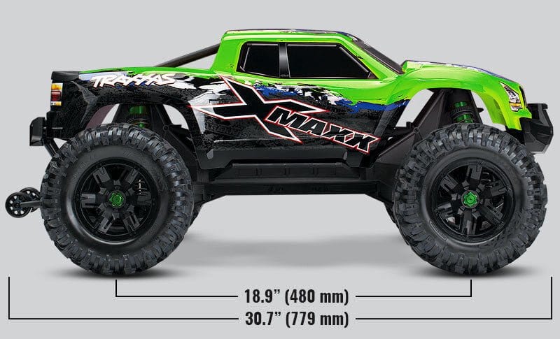 Traxxas 77086 - 4 8S X - Maxx Green X Tsm RTR - Hobbytech Toys
