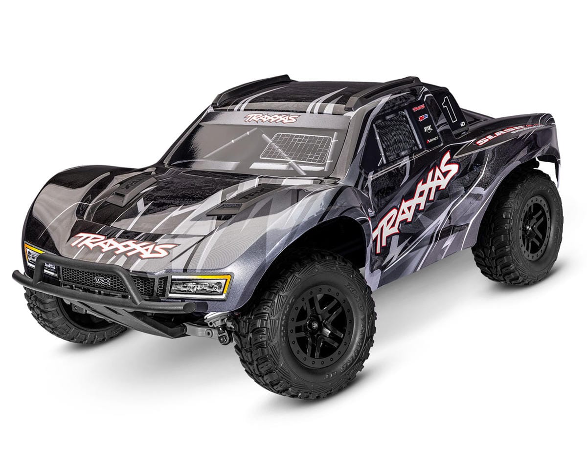 Traxxas Slash 4x4 VX3 1/10 RTR 4WD Brushless Short Course Truck - Black