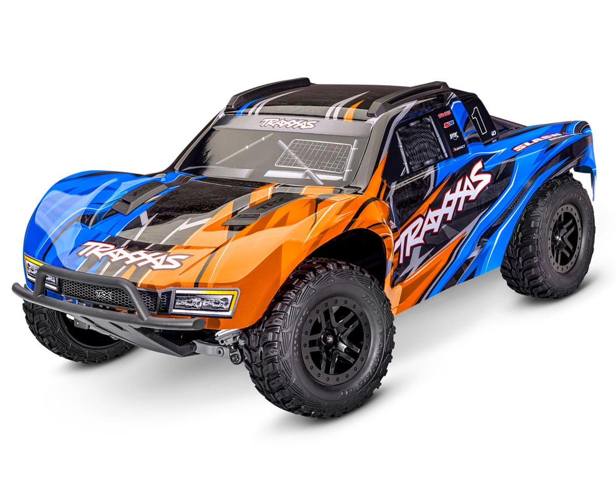 Traxxas Slash 4x4 VX3 1/10 RTR 4WD Brushless Short Course Truck - Orange