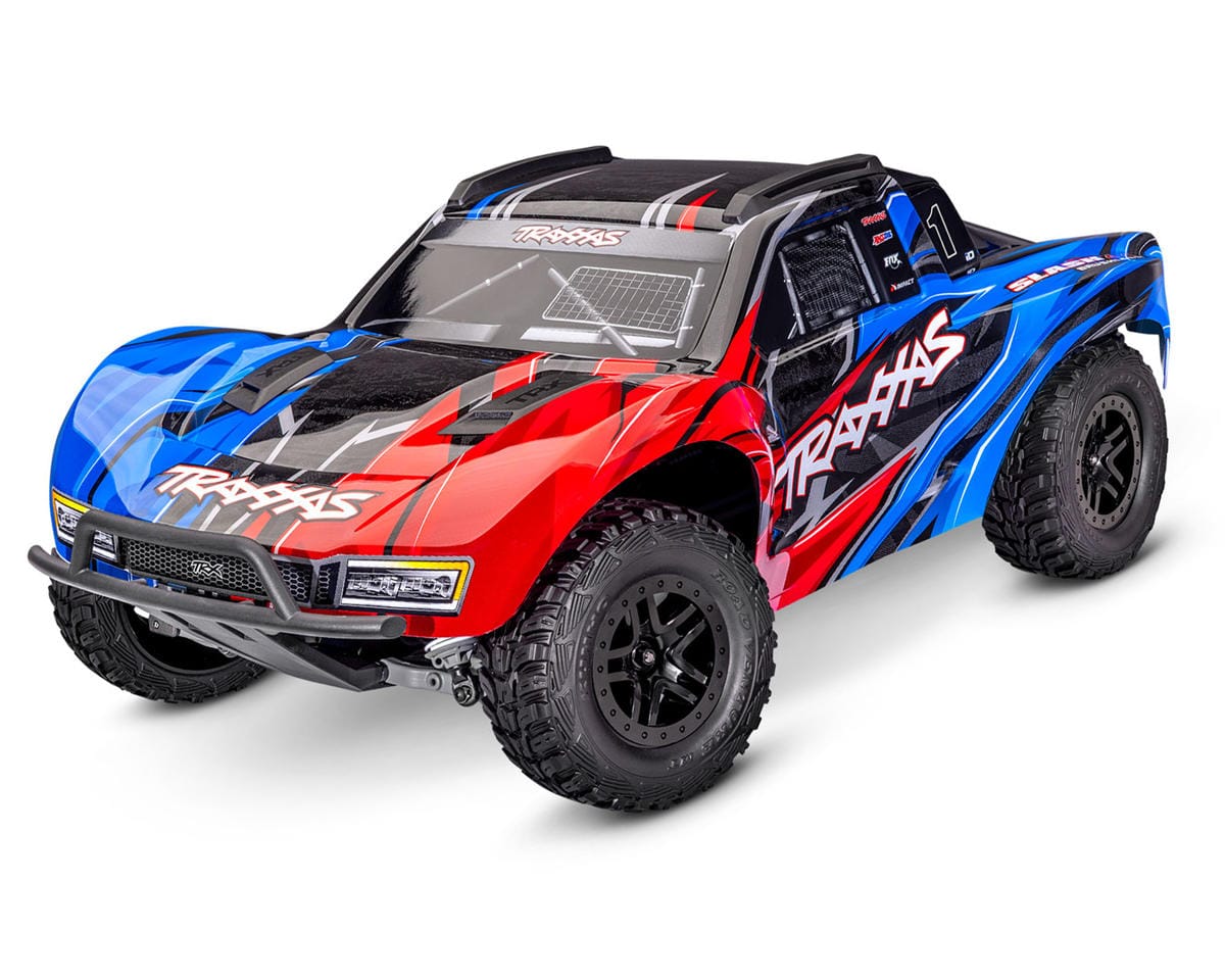 Traxxas Slash 4x4 VX3 1/10 RTR 4WD Brushless Short Course Truck - Red