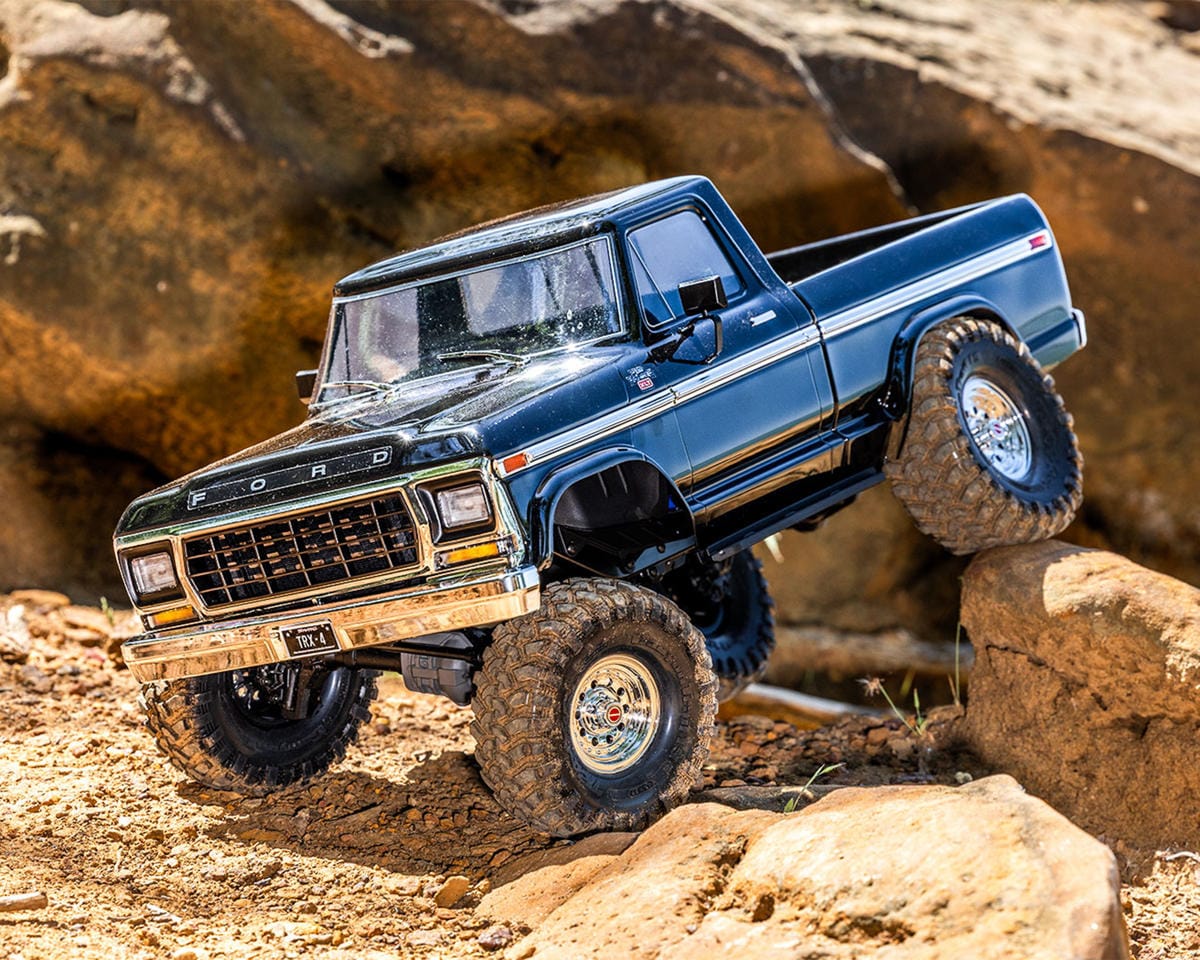 Traxxas TRX-4 1/10 1979 Ford F-150 RC Crawler - Black