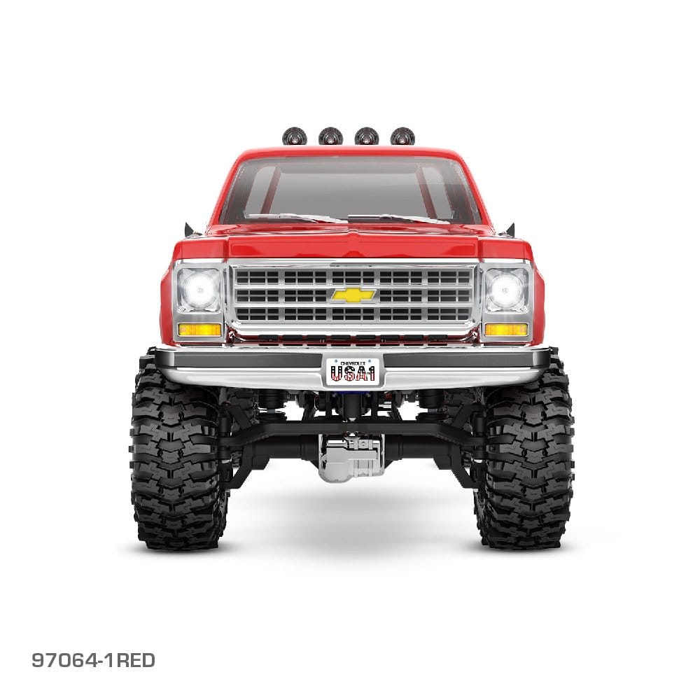 Traxxas TRX-4M 1/18 High Trail Edition Micro Rock Crawler Chevrolet K10 Body - Red