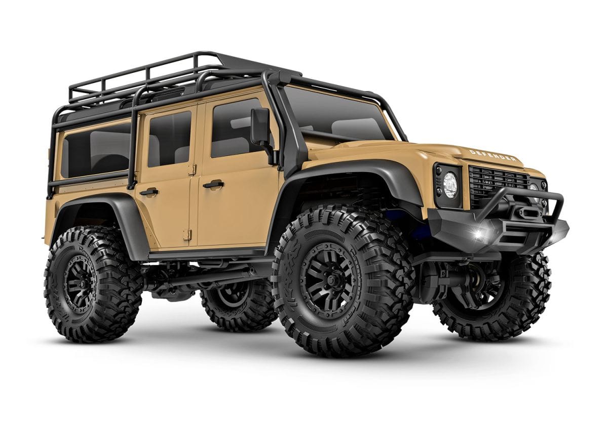Traxxas TRX-4M 1/18 Land Rover Defender RC Crawler - Tan