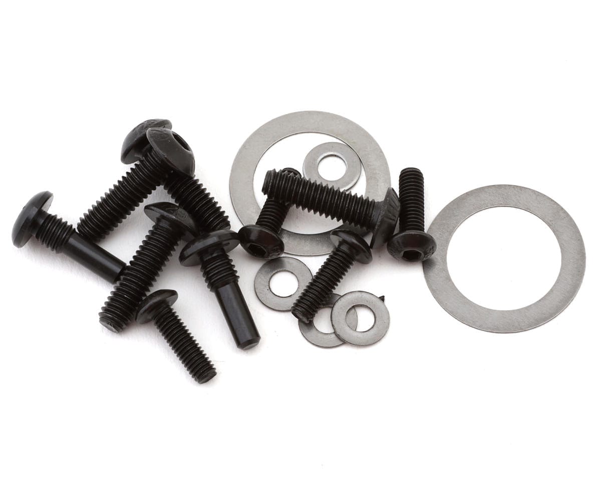 Treal Hobby Losi Promoto MX CNC Aluminum Front Bulkhead (Black) - Hobbytech Toys