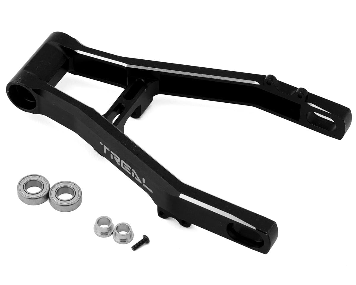 Treal Hobby Promoto CNC Aluminum Swingarm (Black) - Hobbytech Toys
