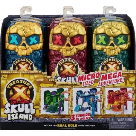 Treasure X Lost Lands Skull Island Treasure Tomb - Assorted (1) - Hobbytech Toys