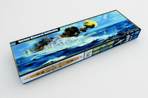 Trumpeter 03702 1/200 German Bismarck Battleship Plastic Model Kit - Hobbytech Toys