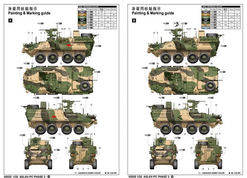Trumpeter 05535 1/35 ASLAV - PC PHASE 3 Australian Version - Hobbytech Toys
