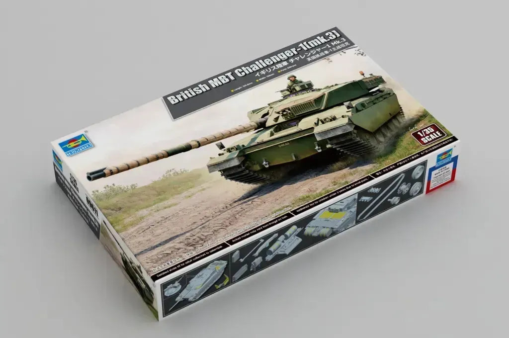 Trumpeter 1/35 British MBT Challenger-1(mk.3) Plastic Model Kit