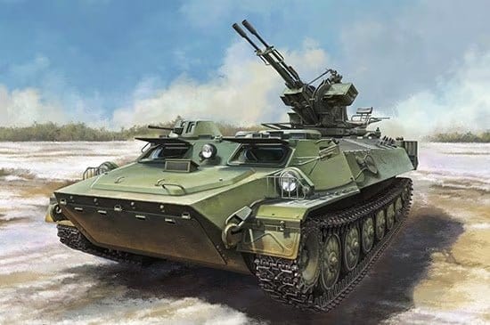 Trumpeter 1/35 MT - LB with zu - 23 - 2 Plastic Model Kit - Hobbytech Toys