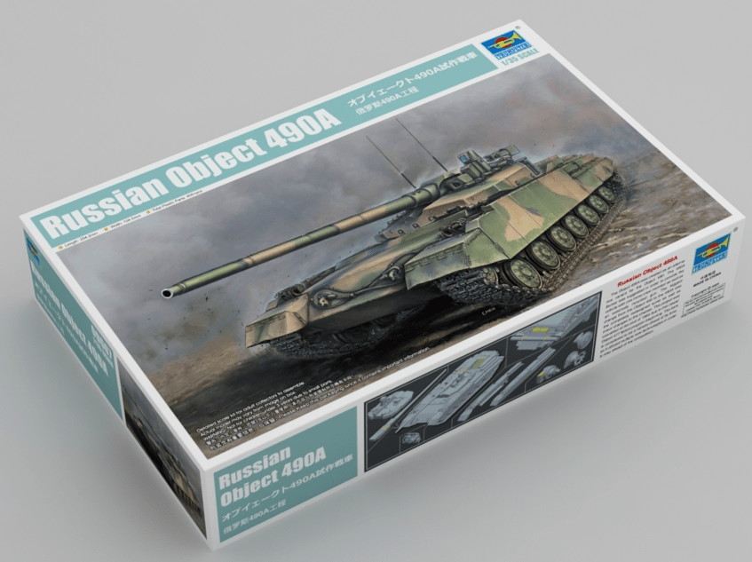 Trumpeter 1/35 Russian Object 490A Plastic Model Kit - Hobbytech Toys