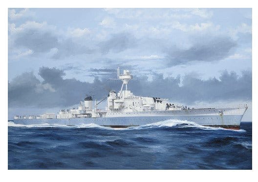 Trumpeter 1/350 French Light Cruiser Georges Leygues Plastic Model Kit - Hobbytech Toys