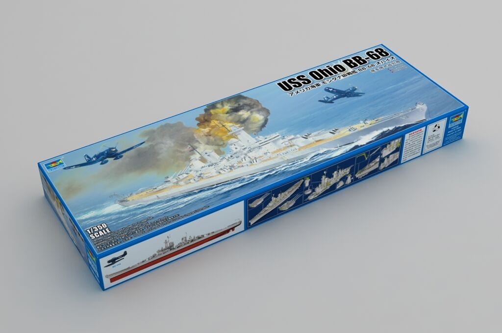 Trumpeter 1/350 USS Ohio BB-68 Plastic Model Kit
