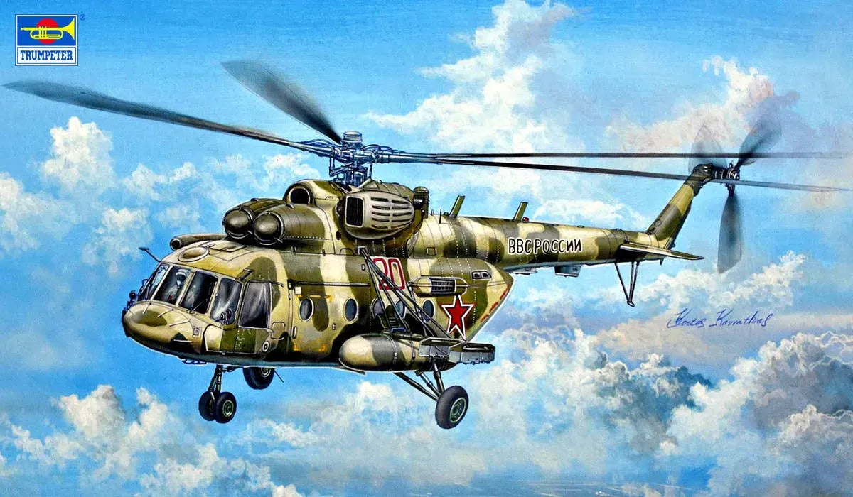 Trumpeter 1/48 Russian Mi-8MTV5 Hip Plastic Model Kit