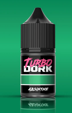 Turbo Dork Absinthe Metallic Acrylic Paint 22ml Bottle - Hobbytech Toys