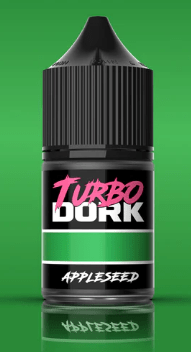 Turbo Dork Apple Seed Metallic Acrylic Paint 22ml Bottle - Hobbytech Toys