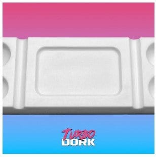 Turbo Dork - Non - Stick Silicone Dry Palette - Large White - Hobbytech Toys