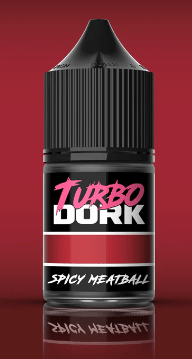 Turbo Dork Spicy Meatball Metallic Acrylic Paint 22ml Bottle - Hobbytech Toys