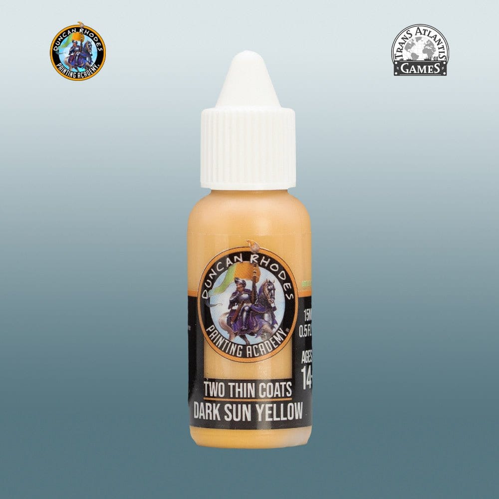 Two Thin Coats - Dark Sun Yellow 15ml - Hobbytech Toys