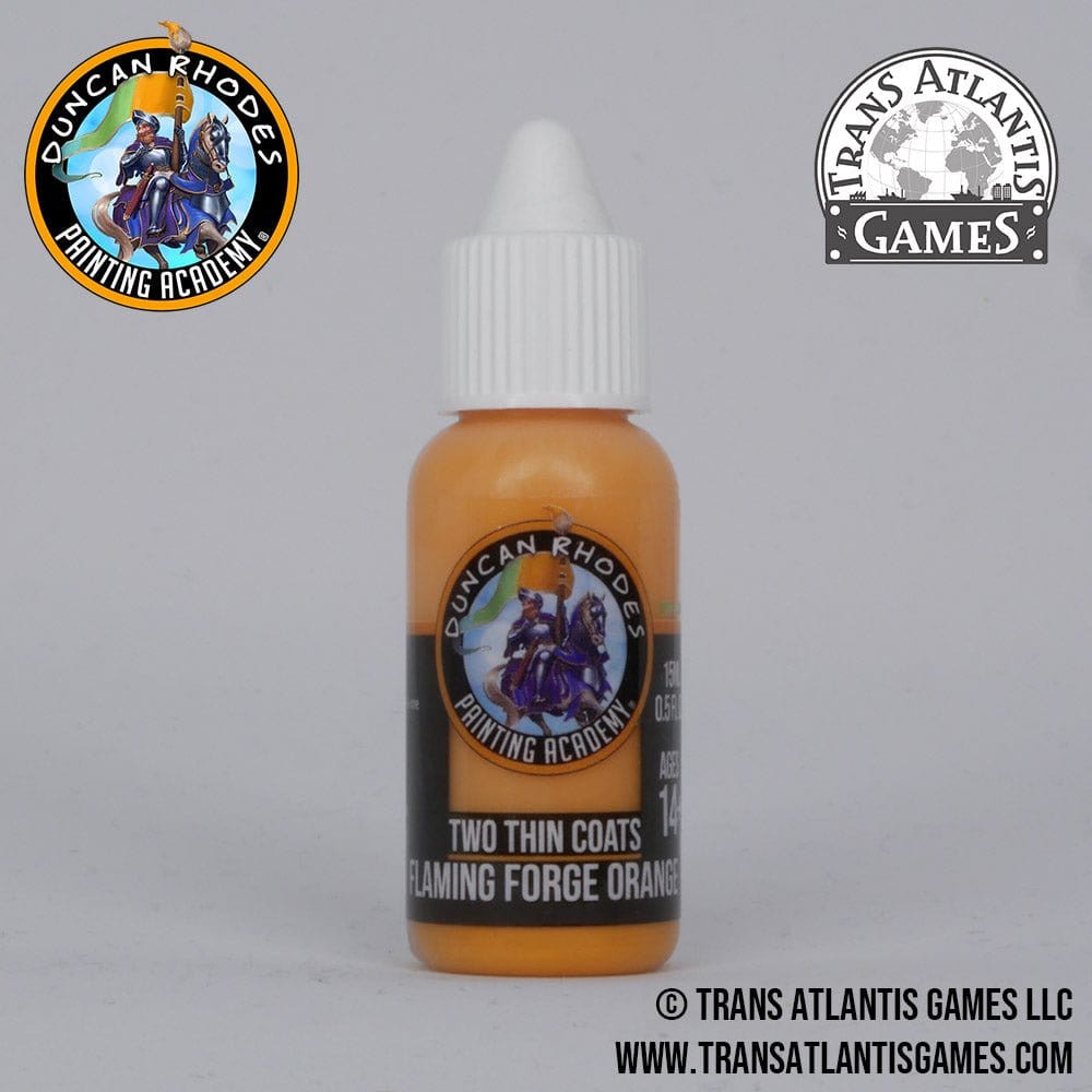 Two Thin Coats - Flaming Forge Orange 15ml - Hobbytech Toys