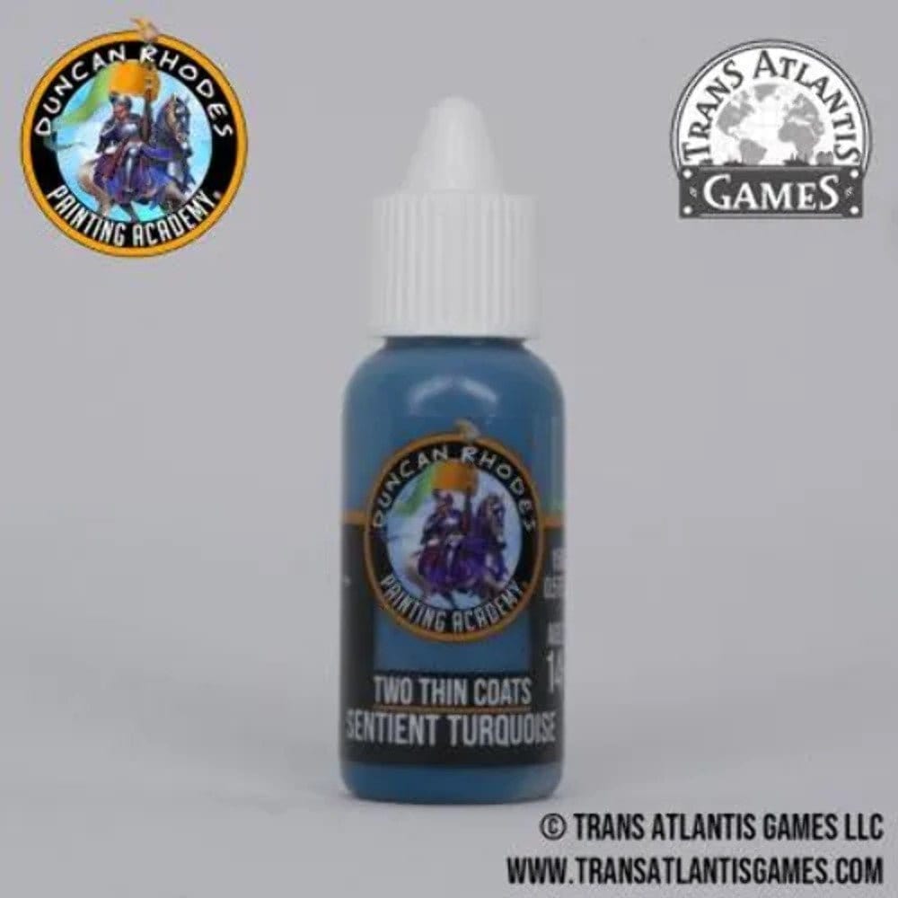 Two Thin Coats - Sentient Turquoise 15ml - Hobbytech Toys