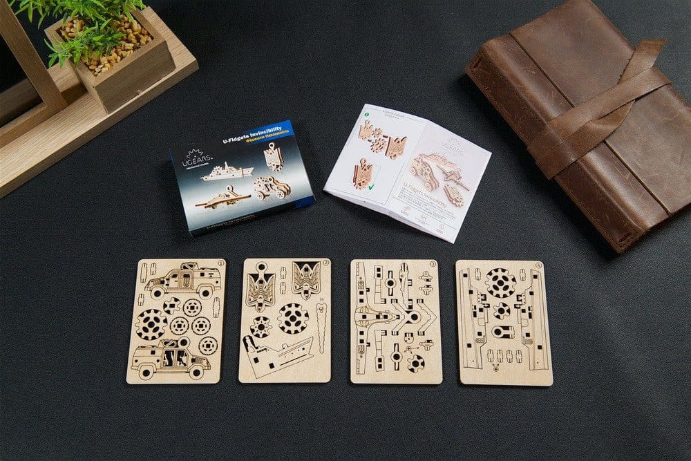 Ugears 70198 U - Fidgets Invincibilty - Hobbytech Toys