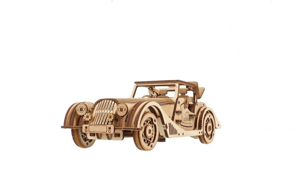 Ugears 70202 Sports Car - Rapid Mouse Wooden Model Kit - Hobbytech Toys